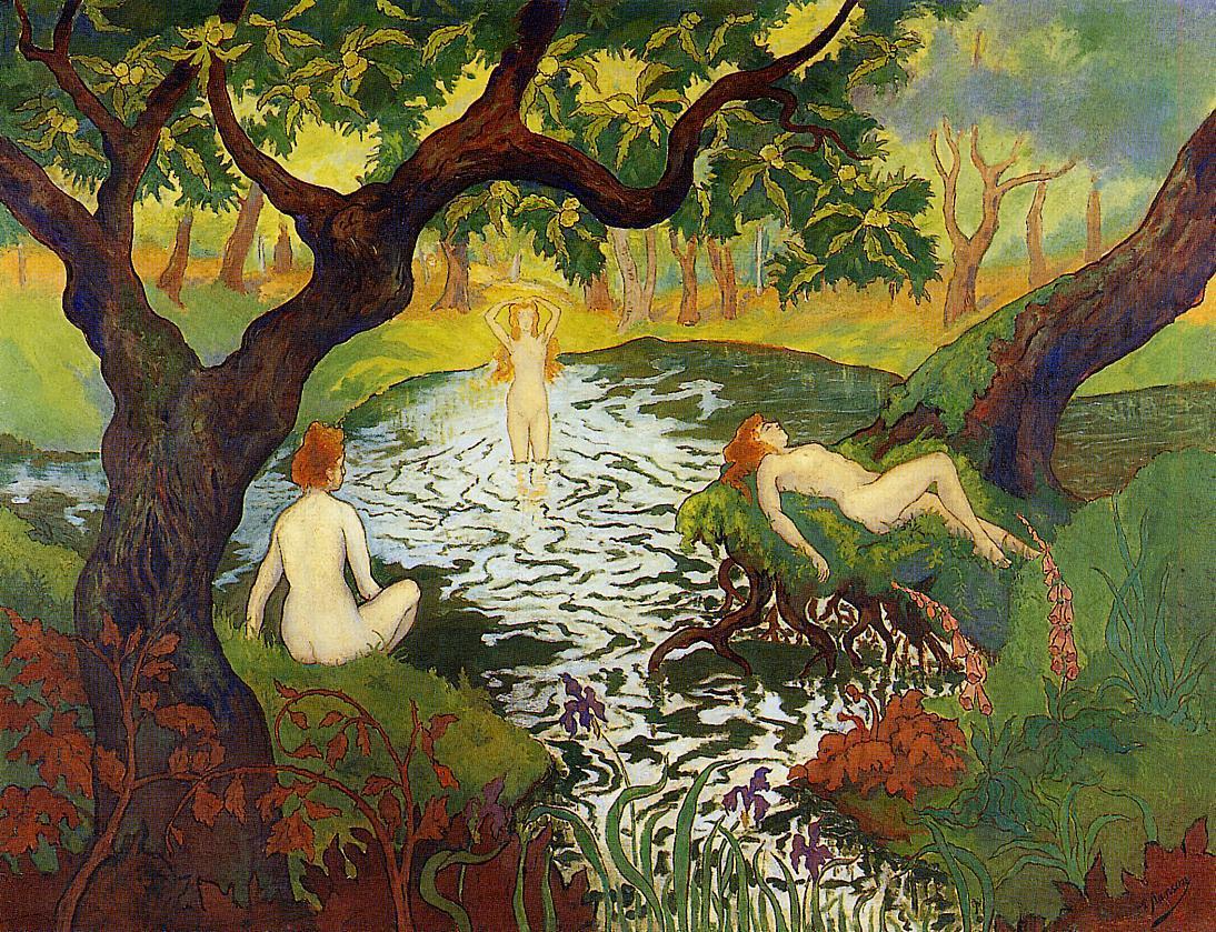 Paul Ranson Three Bathers with Irises
